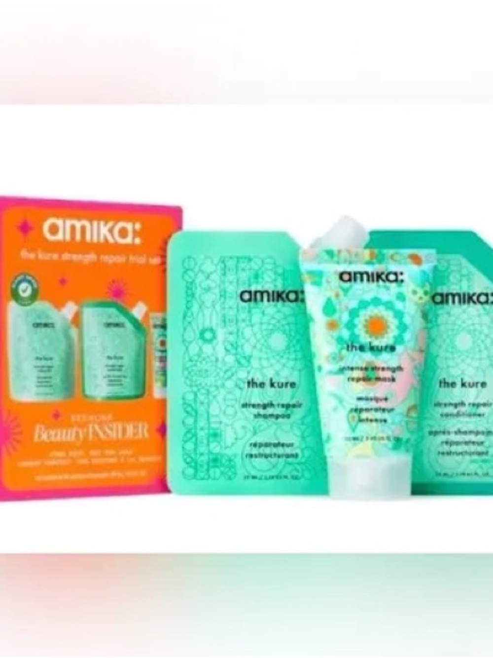 amika Strength Repair Trio - Turquoise & Orange Accents